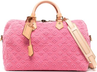 Louis Vuitton Bahia Pink Plastic Tote Bag (Pre-Owned)