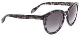 Thumbnail for your product : Alexander McQueen Spine Skull Round Sunglasses