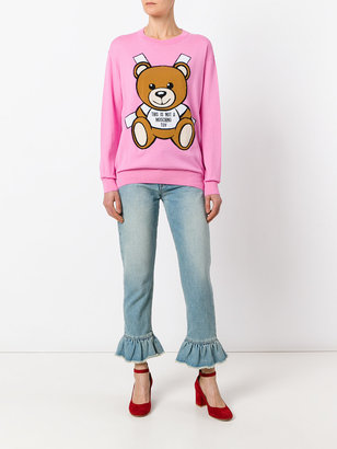 Moschino toy bear paper cut out jumper