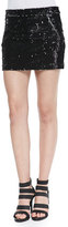 Thumbnail for your product : Generation Love Raquel Sequined Miniskirt W/ Zips