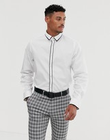 Piped Shirt | Shop the world’s largest collection of fashion | ShopStyle UK