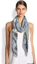 Thumbnail for your product : Swash Faberge Glacial Silk Scarf