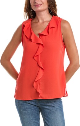 vince camuto ruffle top