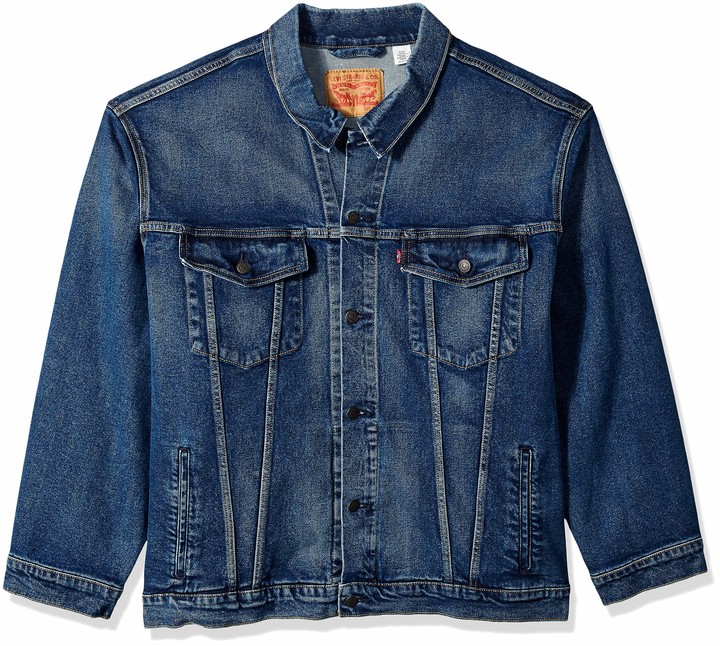 levi's trucker jacket tall