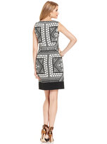 Thumbnail for your product : Ivanka Trump Graphic-Print Zip-Front Dress