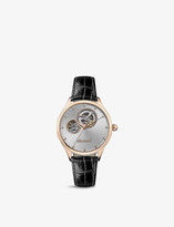 Thumbnail for your product : Ingersoll I07001 The Vamp leather and stainless steel watch