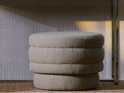 Andrew Martin Teddy Accent Stool