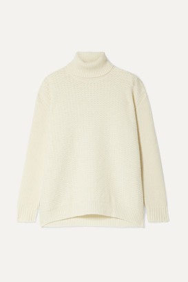 Marni Wool And Cashmere-blend Turtleneck Sweater - Cream