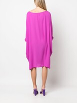 Thumbnail for your product : Gianluca Capannolo Long-Sleeve Shift Midi Dress