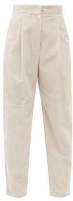 womens off white corduroy pants