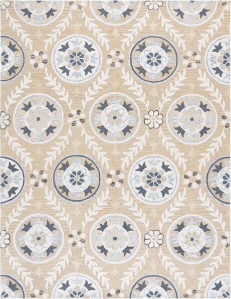 Safavieh Jardin JAR755 Hand Tufted Indoor Area Rug - Beige/Ivory