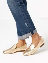 Thumbnail for your product : M&S CollectionMarks and Spencer Leather Soft Square Toe Loafers