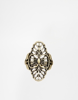 Thumbnail for your product : ASOS CURVE Old Filigree Ring