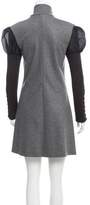 Thumbnail for your product : Fendi Wool Mini Dress