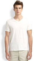 Thumbnail for your product : Vince Cotton V-Neck Tee