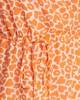 Thumbnail for your product : French Connection Kiss Print Wrap Dress