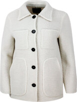 3/4 Length Pea Coat In Fine And Soft 