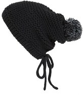 Thumbnail for your product : Tildon Laced Back Pompom Hat