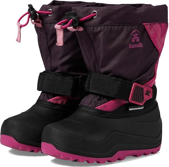 Kamik Kids Snowfall P2 (Little Kid/Toddler/Big Kid) Girls Shoes Blackberry : 3 Little Kid M