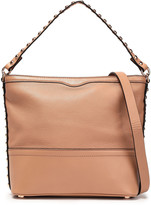 Thumbnail for your product : Rebecca Minkoff Blythe Small Studded Textured-leather Shoulder Bag