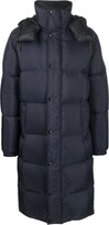 Thumbnail for your product : Yves Salomon Long Down-Padded Coat