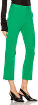 Thumbnail for your product : Stella McCartney Wide Leg Trouser in Sparkle Green | FWRD