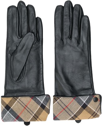 Barbour Checked Lining Gloves