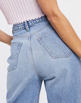 Thumbnail for your product : And other stories & Dear cotton 90s cut jeans in mid wash - MBLUE