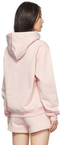 Thumbnail for your product : Ksubi Pink Fleece Logo Hoodie