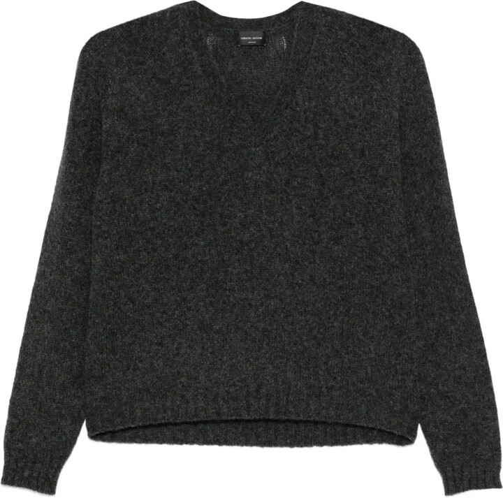 Roberto Collina V-neck boxy sweater