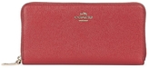 Thumbnail for your product : Coach Red grained leather wallet