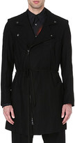 Thumbnail for your product : Ann Demeulemeester Biker wool-blend coat - for Men