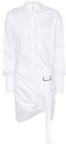 Helmut Lang Pulled Up cotton shirt dress