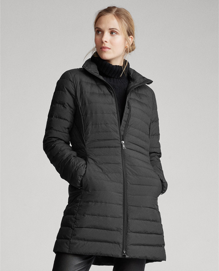 ralph lauren long down coat