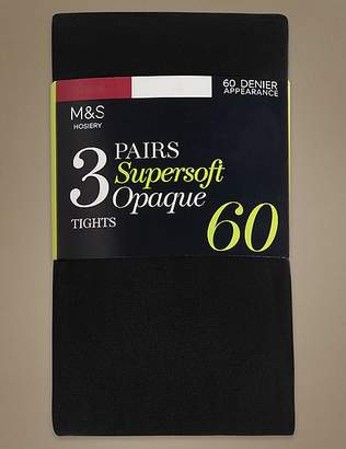 Marks and Spencer 3 Pair Pack 60 Denier Tights