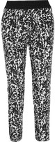Thumbnail for your product : Isabel Marant Musk leopard-print silk pants
