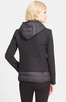 Thumbnail for your product : Theory 'Velvan' Double Breasted Jacket with Removable Hooded Lining