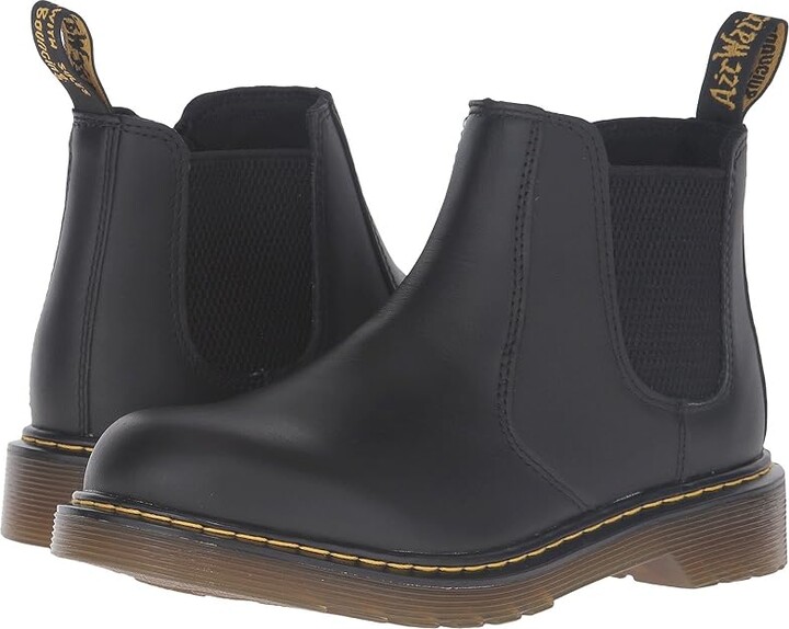 Dr. Martens Kid's Collection 2976 Youth Banzai Chelsea Boot (Big Kid)  (Black) Boys Shoes - ShopStyle