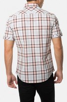 Thumbnail for your product : 7 Diamonds 'Electric Warrior' Short Sleeve Plaid Sport Shirt