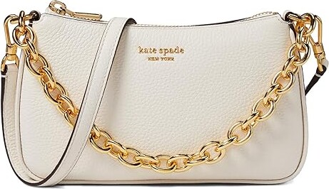 Kate spade black sling bag with short gold chain, Women's Fashion