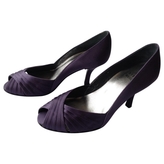 Thumbnail for your product : Walter Steiger Purple Cloth Heels