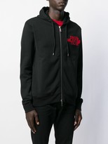 Thumbnail for your product : DSQUARED2 Logo Zip-Up Hoodie