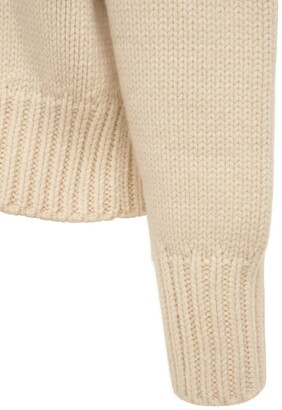 Alexander McQueen Wool & Cashmere Knit Turtleneck Sweater