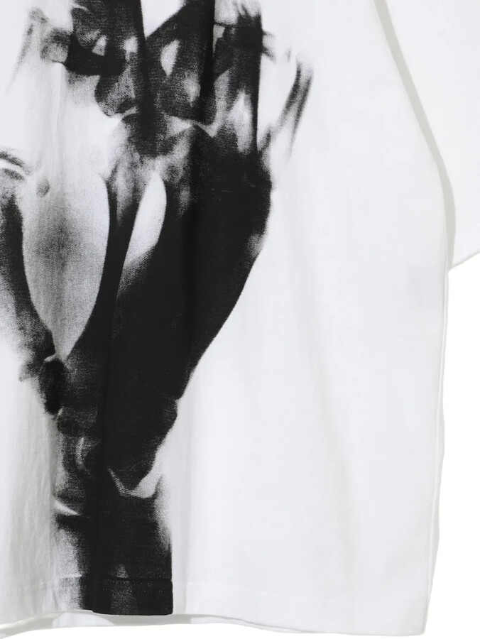 Undercover hand-print graphic cotton T-shirt
