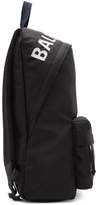 Thumbnail for your product : Balenciaga Black and Navy Wheel Backpack
