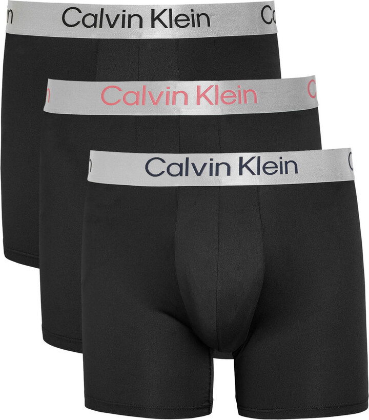 Calvin Klein Brushed Microfibre Stretch-jersey Boxer Briefs