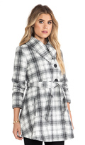Thumbnail for your product : BB Dakota Kinsey Plaid Coat