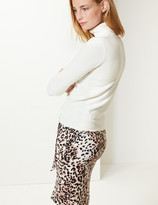 Thumbnail for your product : Marks and Spencer Cashmilon Roll Neck Jumper