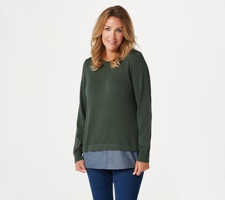 denim and co sweaters