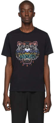 Kenzo Black Gradient Tiger T-Shirt